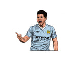 Load image into Gallery viewer, Sergio Aguero 11/12 Manchester City Air Freshener
