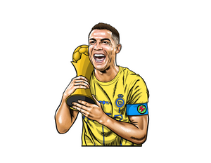 Cristiano Ronaldo Al Nassr Air Freshener