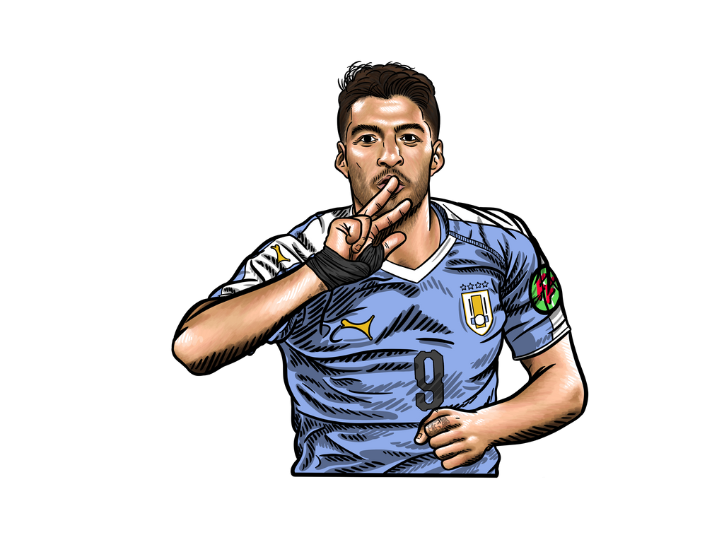 Luis Suarez Uruguay Copa America Air Freshener