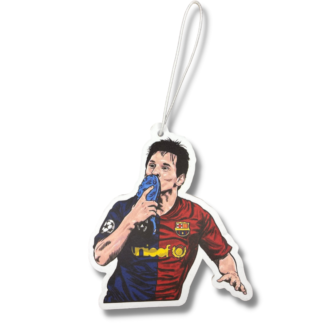 Lionel Messi FC Barcelona Air Freshener