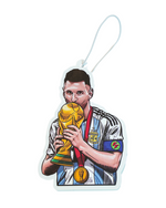Load image into Gallery viewer, Lionel Messi World Cup Champion Freshener
