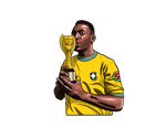 Load image into Gallery viewer, Pele 1970 FIFA World Cup Air Freshener
