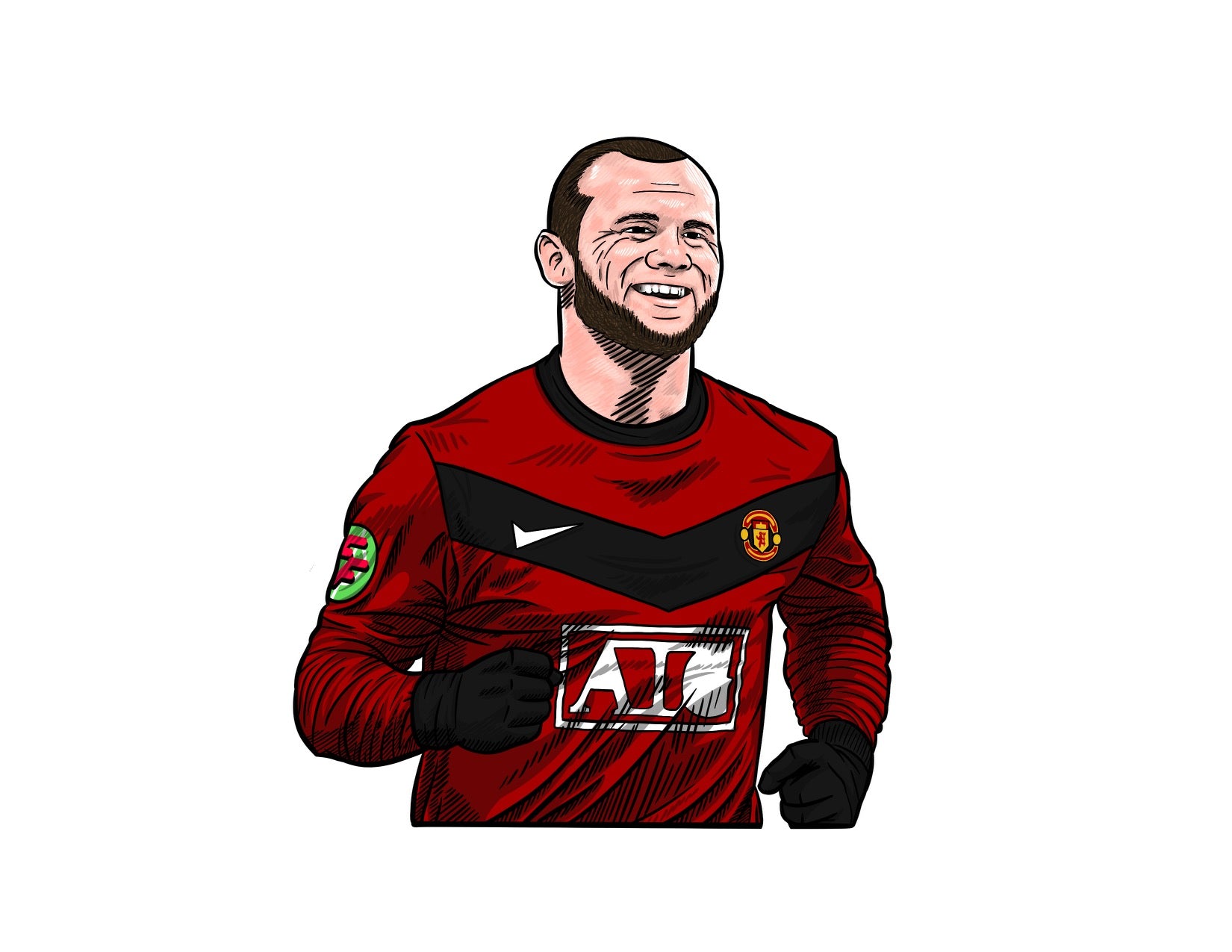 Wayne Rooney Manchester United Air Freshener