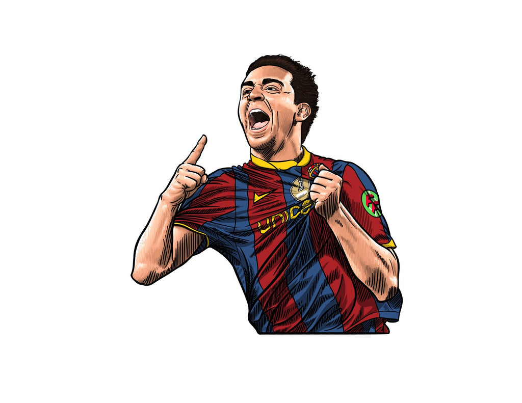 Xavi Hernandez FC Barcelona Air Freshener