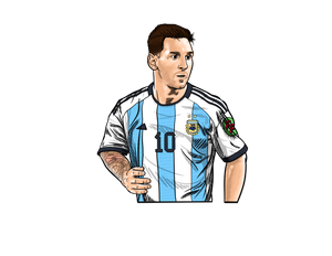Lionel Messi Qatar 2022 FIFA World Cup Argentina Air Freshener