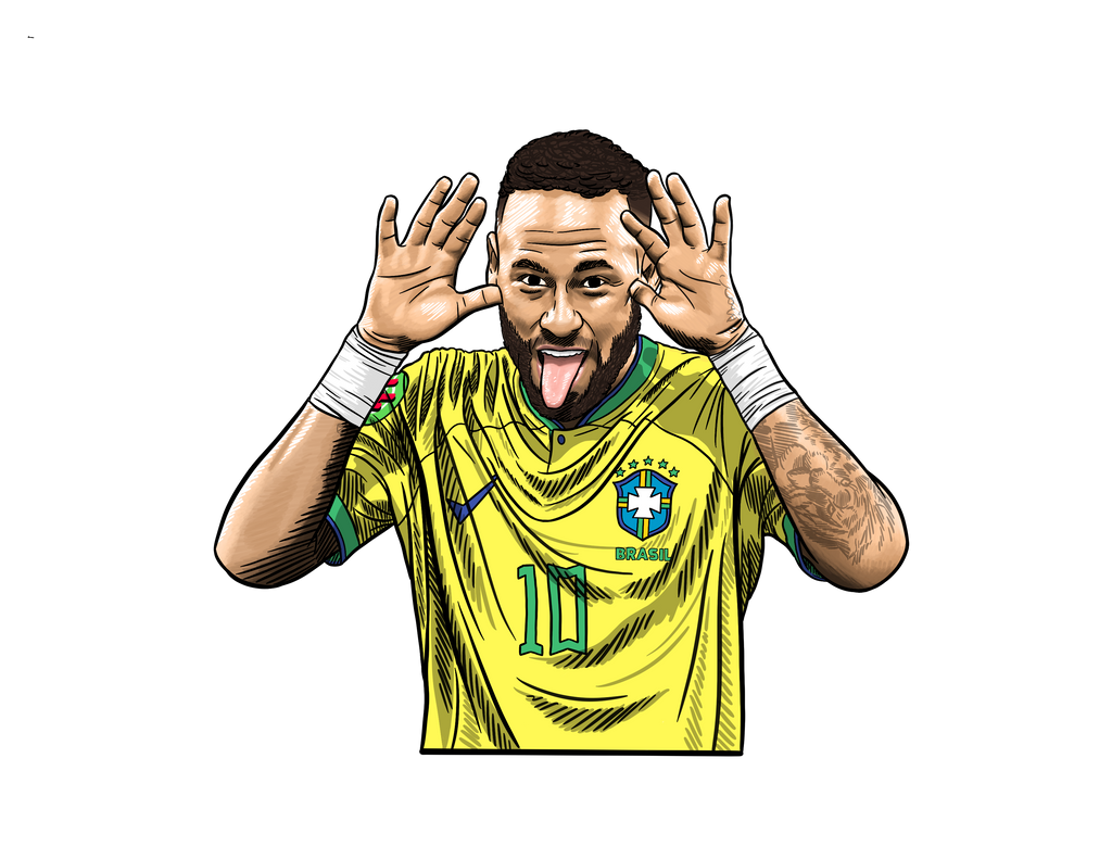Neymar Qatar 2022 FIFA World Cup Air Freshener