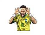 Load image into Gallery viewer, Neymar Qatar 2022 FIFA World Cup Air Freshener
