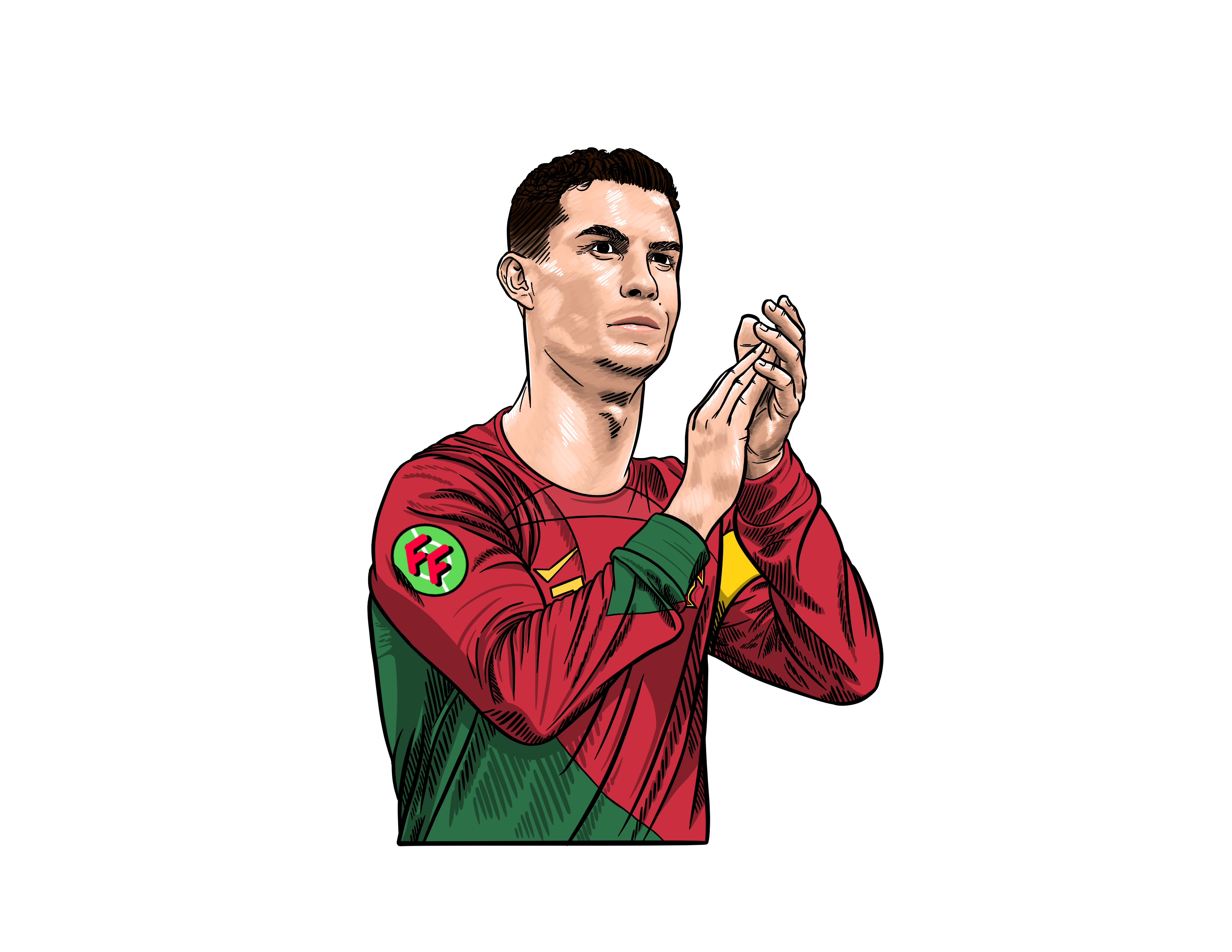 Cristiano Ronaldo Qatar 2022 FIFA World Cup Portugal Air Freshener