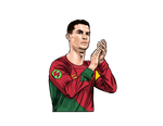 Load image into Gallery viewer, Cristiano Ronaldo Qatar 2022 FIFA World Cup Portugal Air Freshener
