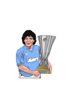 Load image into Gallery viewer, Diego Maradona Napoli Air Freshener
