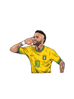 Load image into Gallery viewer, Neymar Jr Brazil Copa America Air Freshener
